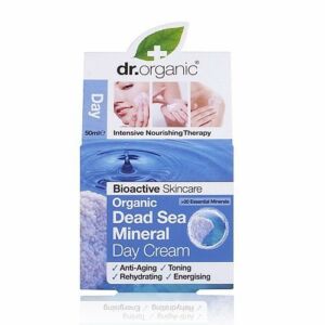 Dr. Organic holt-tengeri nappali természetes arckrém száraz bőrre