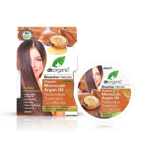 Dr. Organic argán olajos regeneráló natúr hajpakolás sérült, száraz hajra olívaolajjal  Dr. Organic argán olajos regeneráló natúr hajpakolás sérült, száraz hajra olívaolajjal
