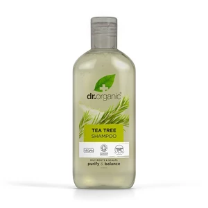 Dr. Organic teafaolajos SLS mentes sampon zsíros és korpás hajra