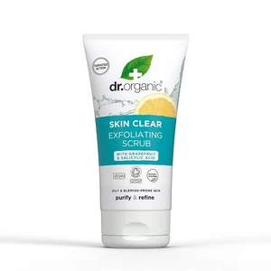 Dr. Organic Skin Clear 5in1 teafaolajos hámlasztó bőrradír