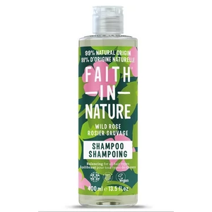 Faith in Nature vadrózsás SLS-mentes sampon száraz, károsodott hajra