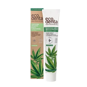 Ecodenta fluoridmentes multifunkcionális kendermagolaj fogkrém - 75 ml