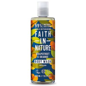 Faith in Nature bio grapefruit és narancs natúr tusfürdő - Parabén és SLS mentes