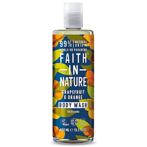 Faith in Nature természetes grapefruit és narancs natúr tusfürdő - Parabén és SLS mentes