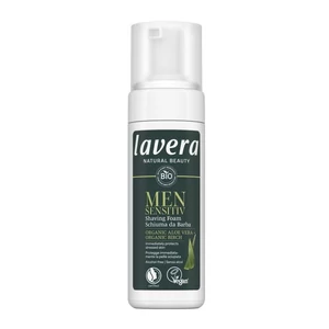 Lavera natúr férfi borotválkozó hab érzékeny bőrre is aloe verával