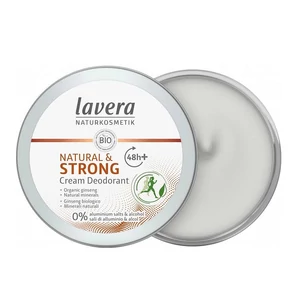 Lavera Natural &amp; Strong természetes alumínium mentes krémdezodor tégelyben