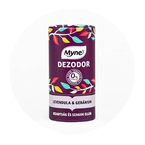 Myne teafa - levendula - geránium szódabikarbónás dezodor stift - alumínium-mentes 