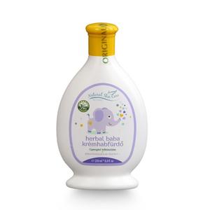 Naturissimo natúr herbál gyógynövényes baba krémhabfürdő - SLS-mentes
