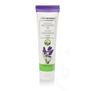 Naturissimo levendula natúr arctisztító tej száraz és vízhiányos bőrre