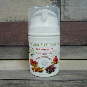 Naturpolc 40 felett hidratáló, anti-aging arckrém bio rózsavizzel