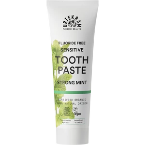 Urtekram fluoridmentes bio fogkrém érzékeny fogakra mentával