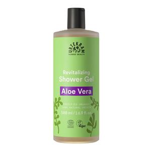 Urtekram bio aloe-vera natúr tusfürdő citromfűvel és mentával - Parabén és SLS mentes