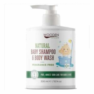 Wooden Spoon illatmentes bio baba sampon és fürdető