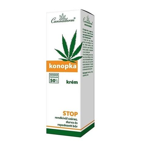 Cannaderm konopka krém extrém száraz hámló, pikkelyes bőrre