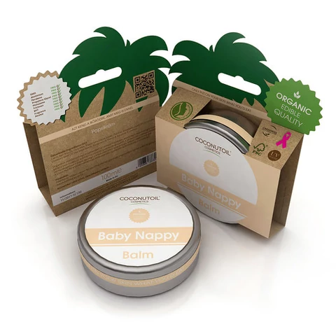 Coconutoil baba natúr popsikrém bio mandulaolajjal