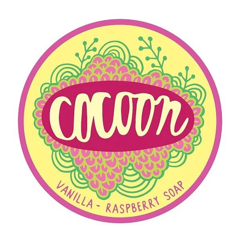 Cocoon vanília-málna kézműves vegán szappan