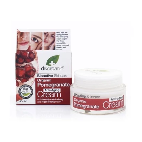 Dr. Organic nappali öregedésgátló, ránctalanító arckrém gránátalmával