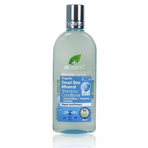 Dr. Organic bio holt-tengeri natúr sampon és hajkondícionáló - SLS-mentes