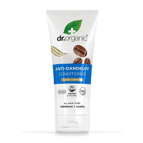 Dr. Organic korpásodás elleni hajkondicionáló bio kávéval