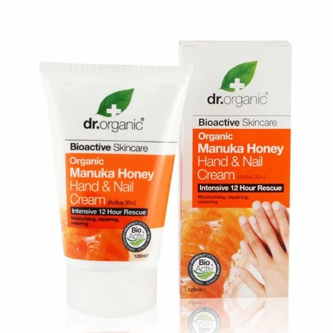 Dr. Organic manuka mézes natúr kézkrém és körömápoló egyben