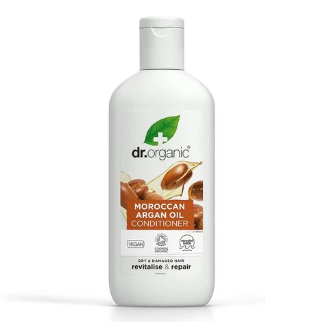 Dr. Organic marokkói argán olaj regeneráló hajkondícionáló száraz hajra