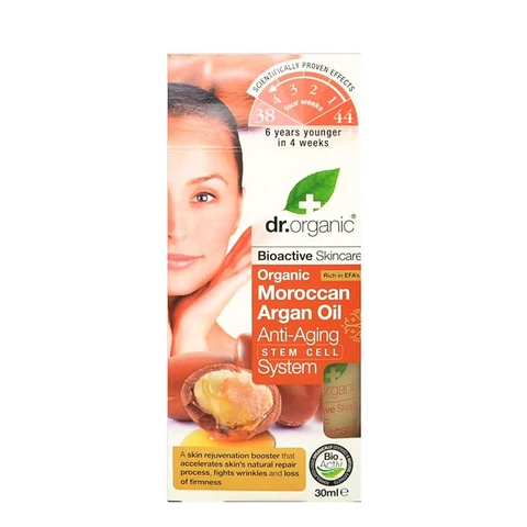 Dr. Organic bio marokkói argán olaj öregedésgátló komplexum aloéval - 30 ml