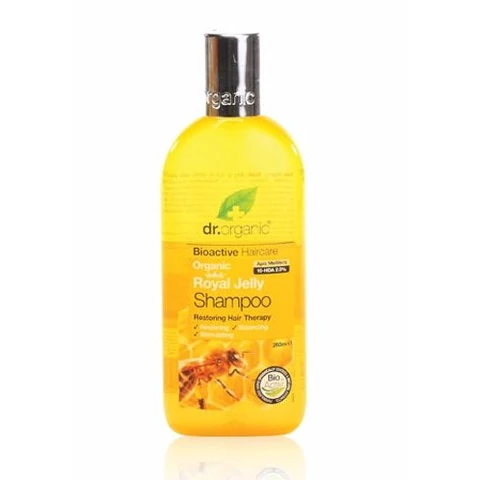 Dr. Organic bio méhpempő natúr sampon töredezett hajra