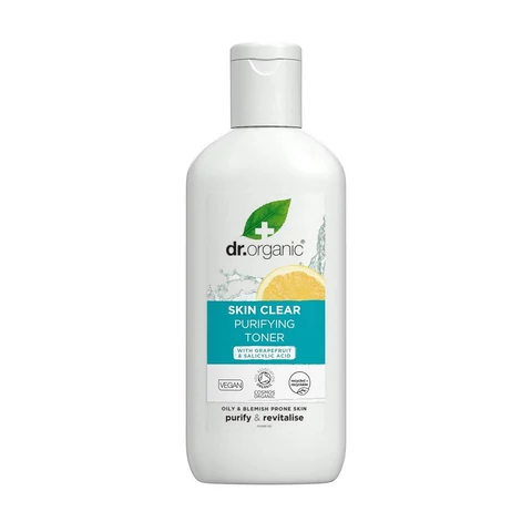 Dr. Organic Skin Clear 5in1 pórustisztító natúr arctonik zsíros bőrre