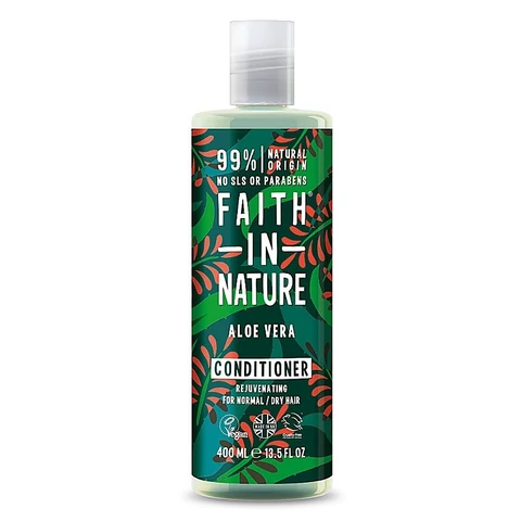 Faith in Nature natúr aloe vera hajkondicionáló normál és száraz hajra - SLS-mentes