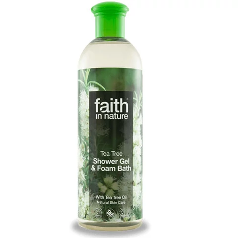 Faith in Nature bio teafa natúr tusfürdő - Parabén és SLS mentes