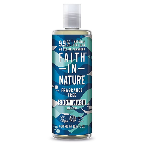 Faith in Nature illatmentes natúr tusfürdő tengeri sóval - SLS-mentes