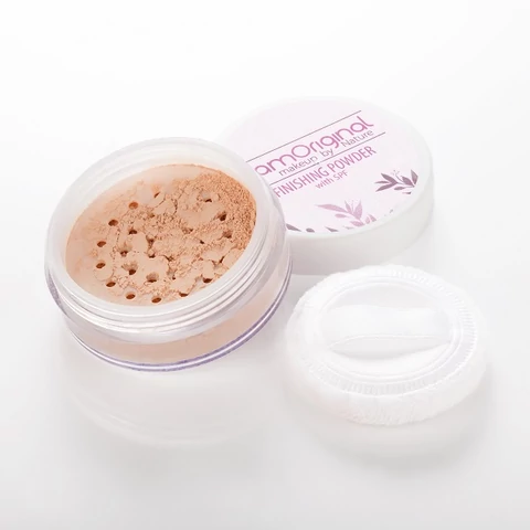 Glamoriginal natúr, vegán, zsírkőmentes púder - Light Nude