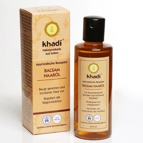 Khadi kiegyensúlyozó hajolaj korpás hajra