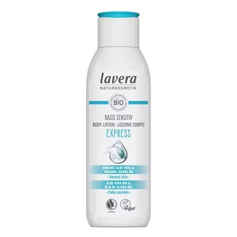 Lavera basis természetes hidratáló testápoló száraz bőrre bio jojoba olajjal