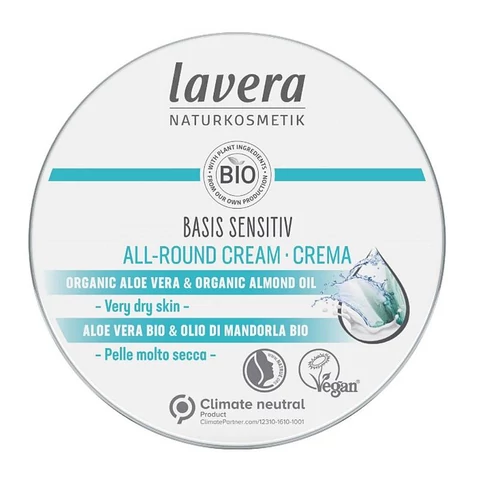 Lavera mindentudó természetes testápoló krém száraz bőrre mandula olajjal