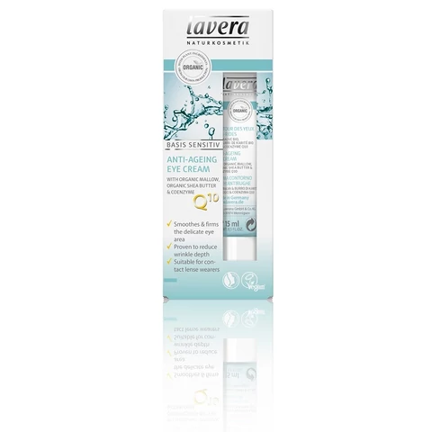 Lavera basis Q10 bio öregedésgátló szemránckrém - 15 ml