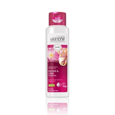 Lavera hair natúr sampon száraz, töredezett hajra - SLS-mentes sampon