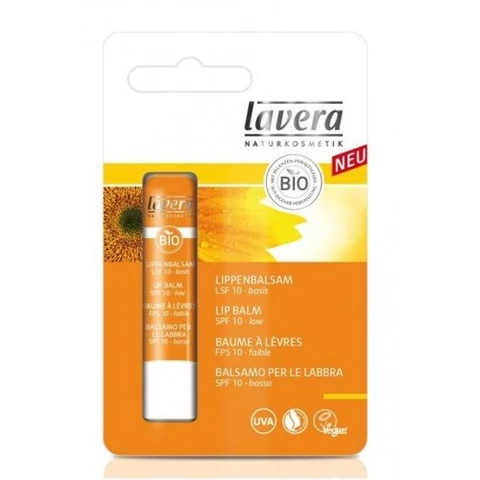 Lavera sun természetes fényvédő ajakápoló spf10 - 45 g