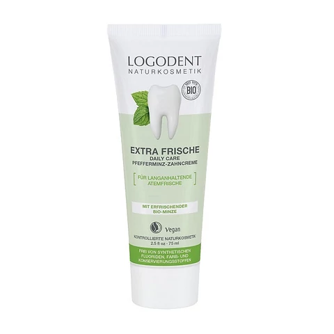 Logodent extra fresh fluoridmentes fogkrém borsmentával