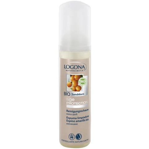 Logona bio homoktövis-kamilla-aloe arctisztító hab - 70 ml