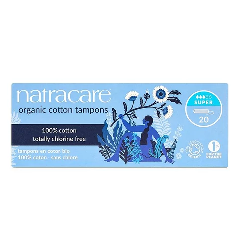 Natracare super tampon (20 db)