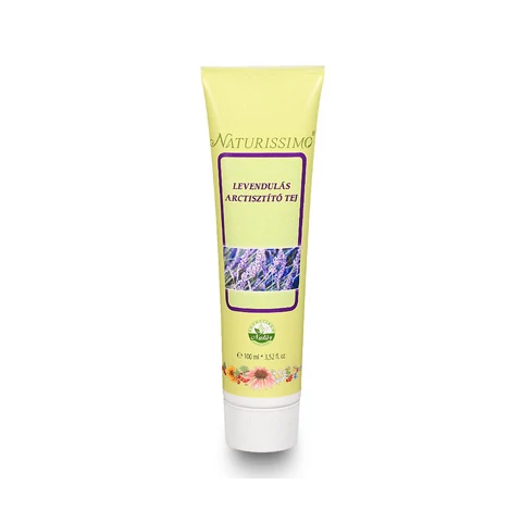 Naturissimo levendula natúr arctisztító tej száraz és vízhiányos bőrre