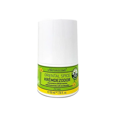 Naturissimo Oriental Spice természetes alumínium-mentes férfi krémdezodor
