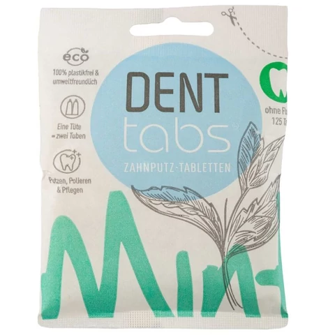 Dent tabs fluoridmentes fogtisztito tabletta 