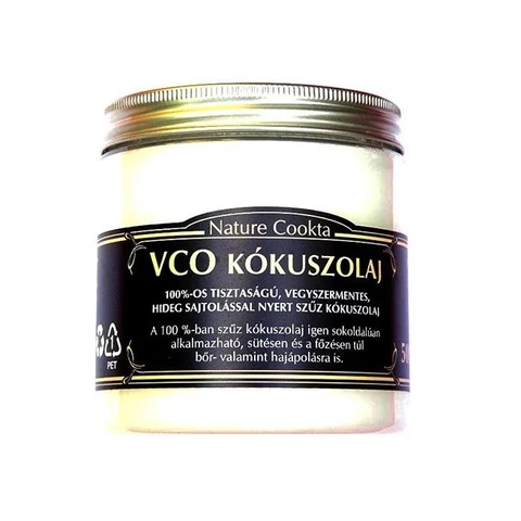Nature Cookta Extra szűz kókuszolaj sokrétű felhasználásra
