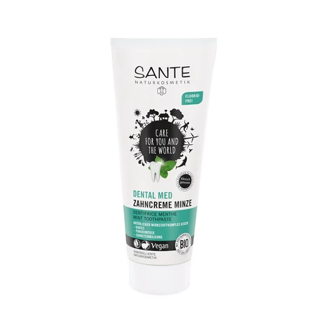Sante natúr fluorid-mentes fogkrém mentával