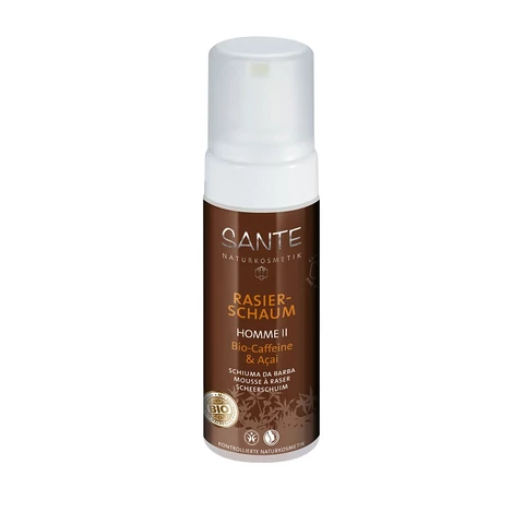 Sante férfi borotvahab koffein &amp; acai bogyóval- 150 ml
