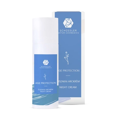 Schüssler éjszakai természetes ránctalanító arckrém hialuronsavval
