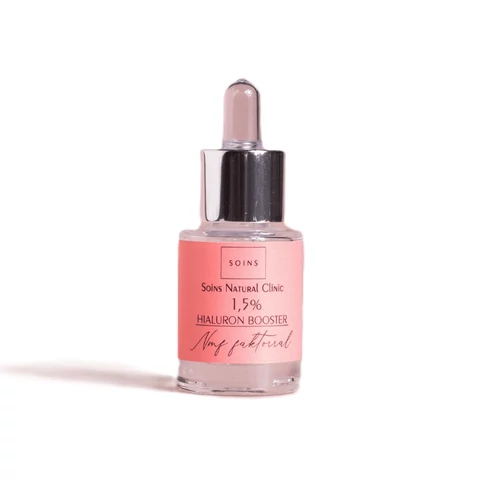 Soins 1.5% olajmentes hialuronsav szérum száraz és zsíros bőrre is