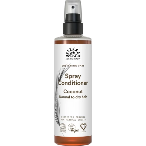 Urtekram bio kókusz hajkondicináló spray normál és száraz hajra